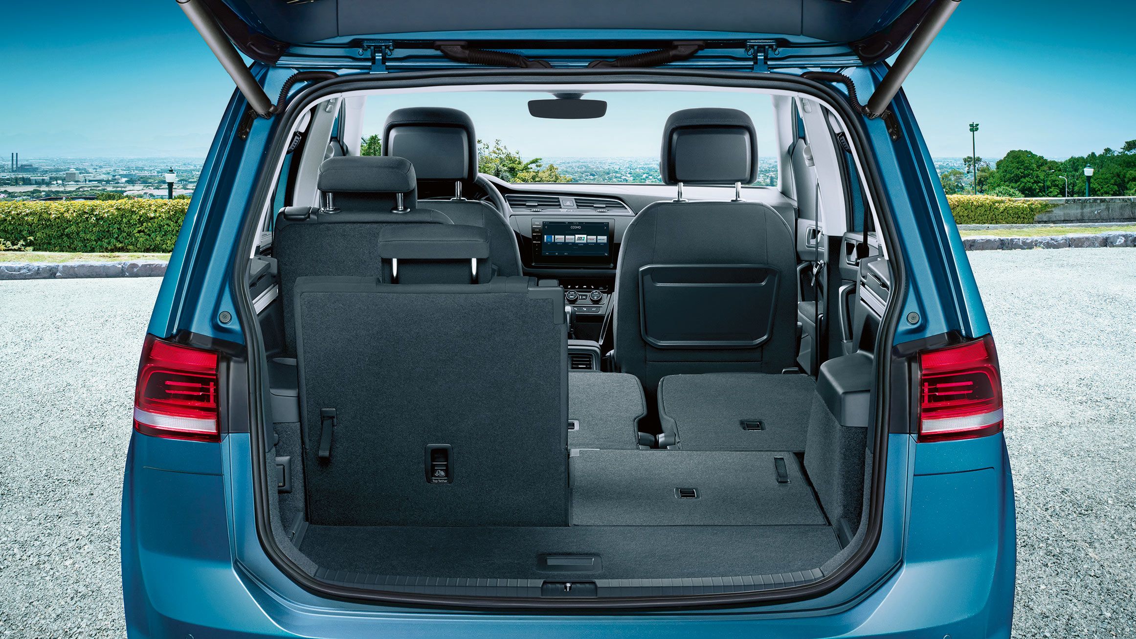 vw touran familienauto laderaum kofferraum