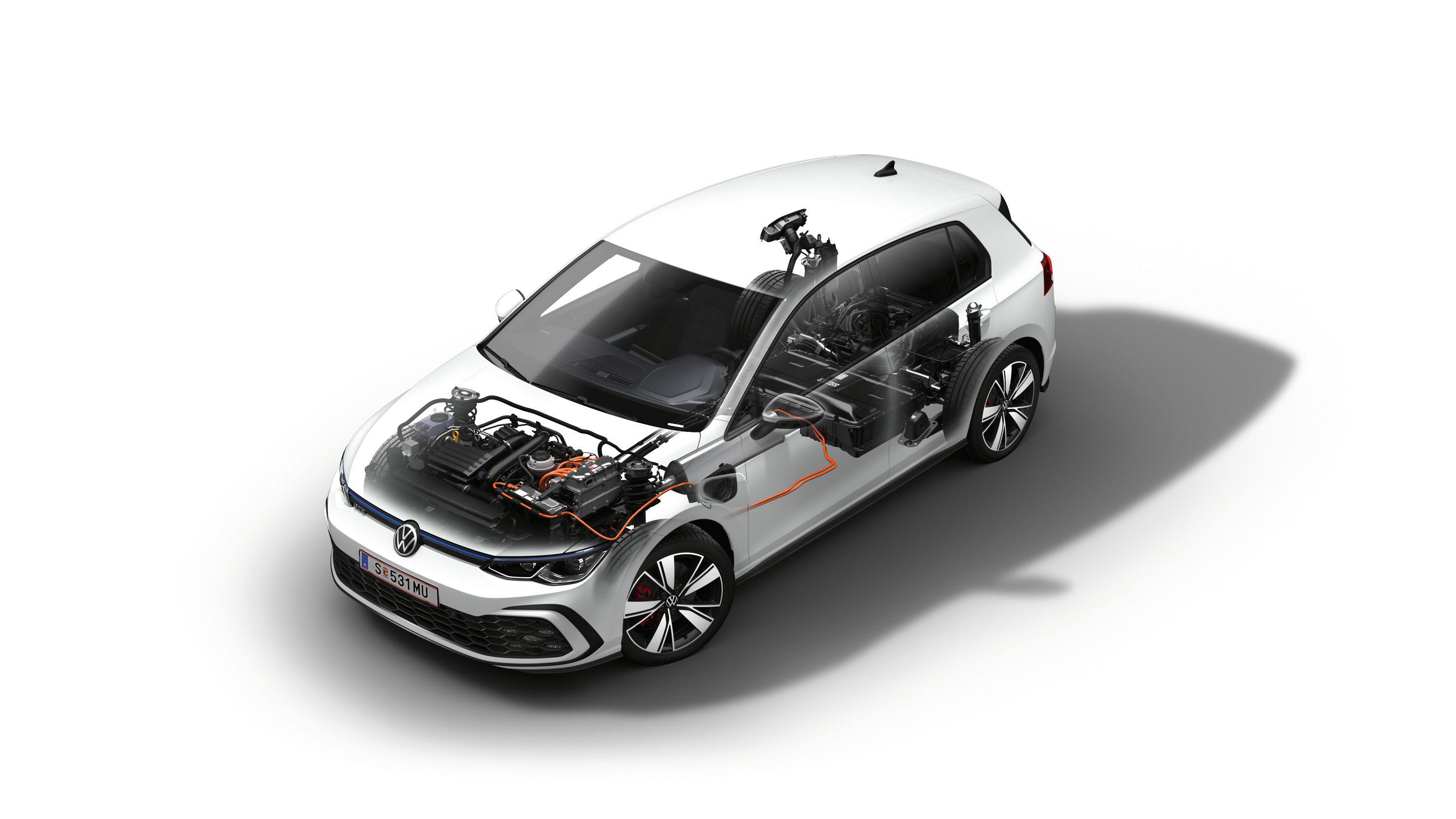 VW Golf GTE Motor