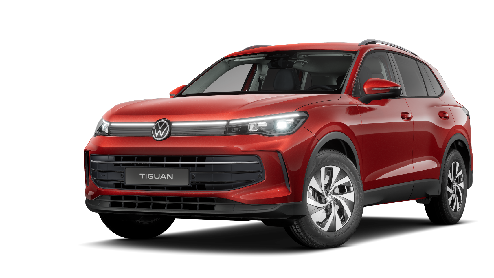 VW volkswagen Tiguan grau Seitenansicht