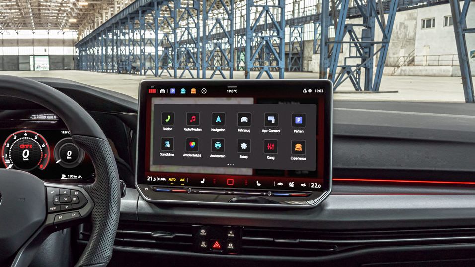  Golf GTI Beltere. Műszerfal és cockpit