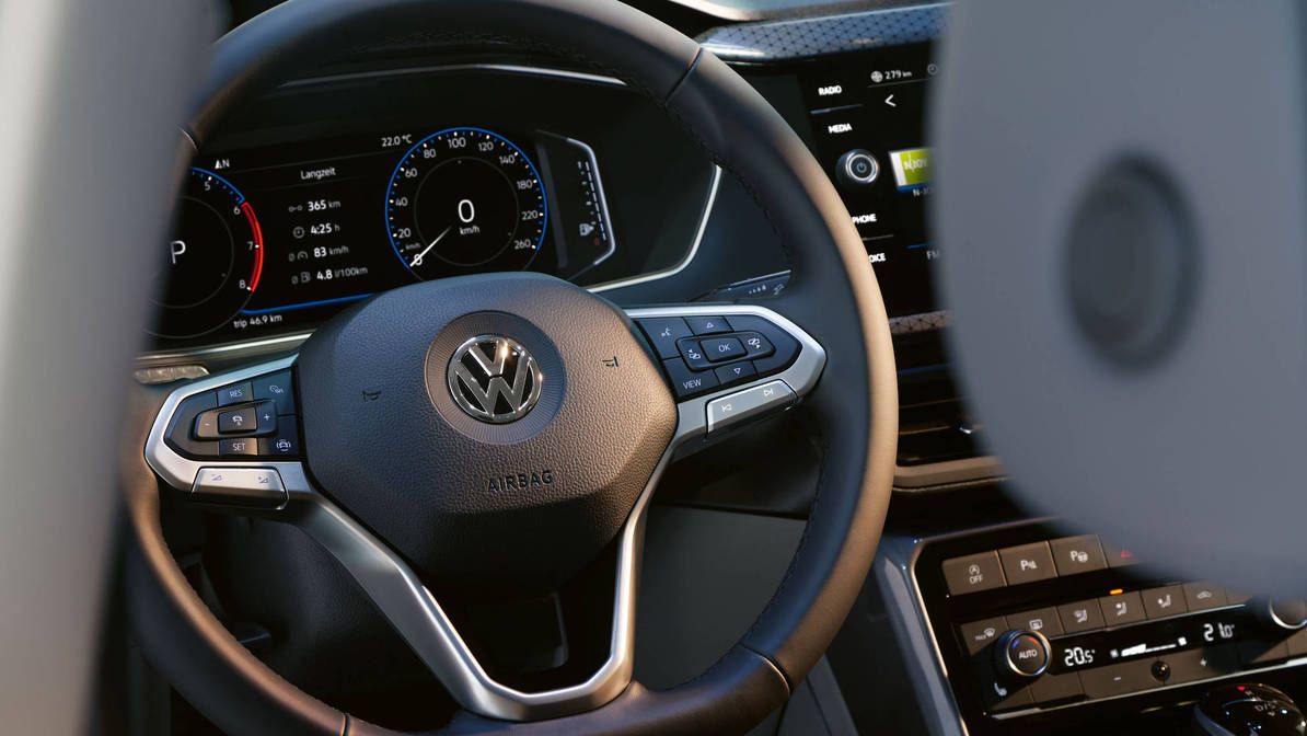VW T-Cross kormány közeli