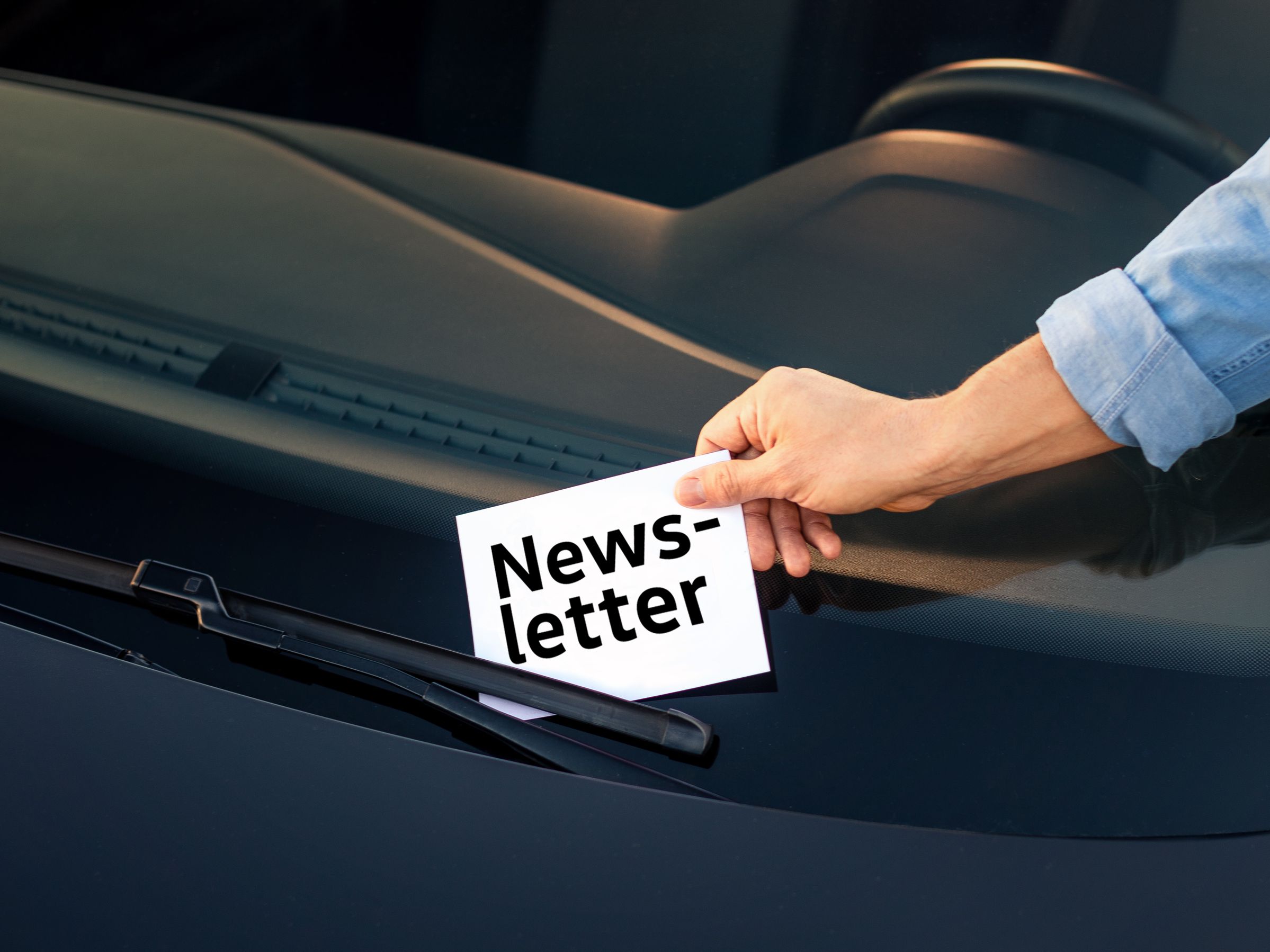 VW Österreich Newsletter Anmeldung