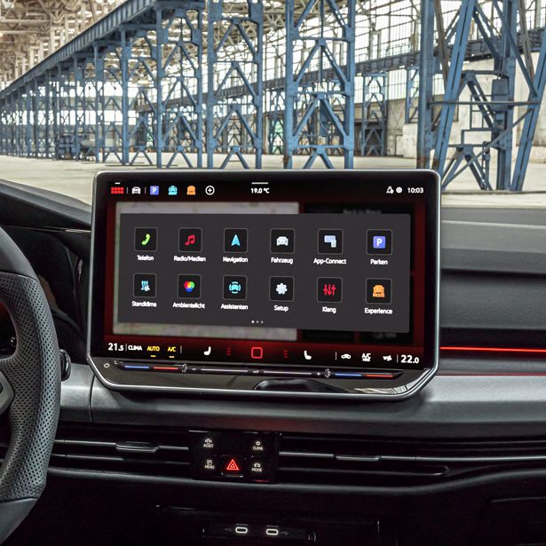  Golf GTI Beltere. Műszerfal és cockpit