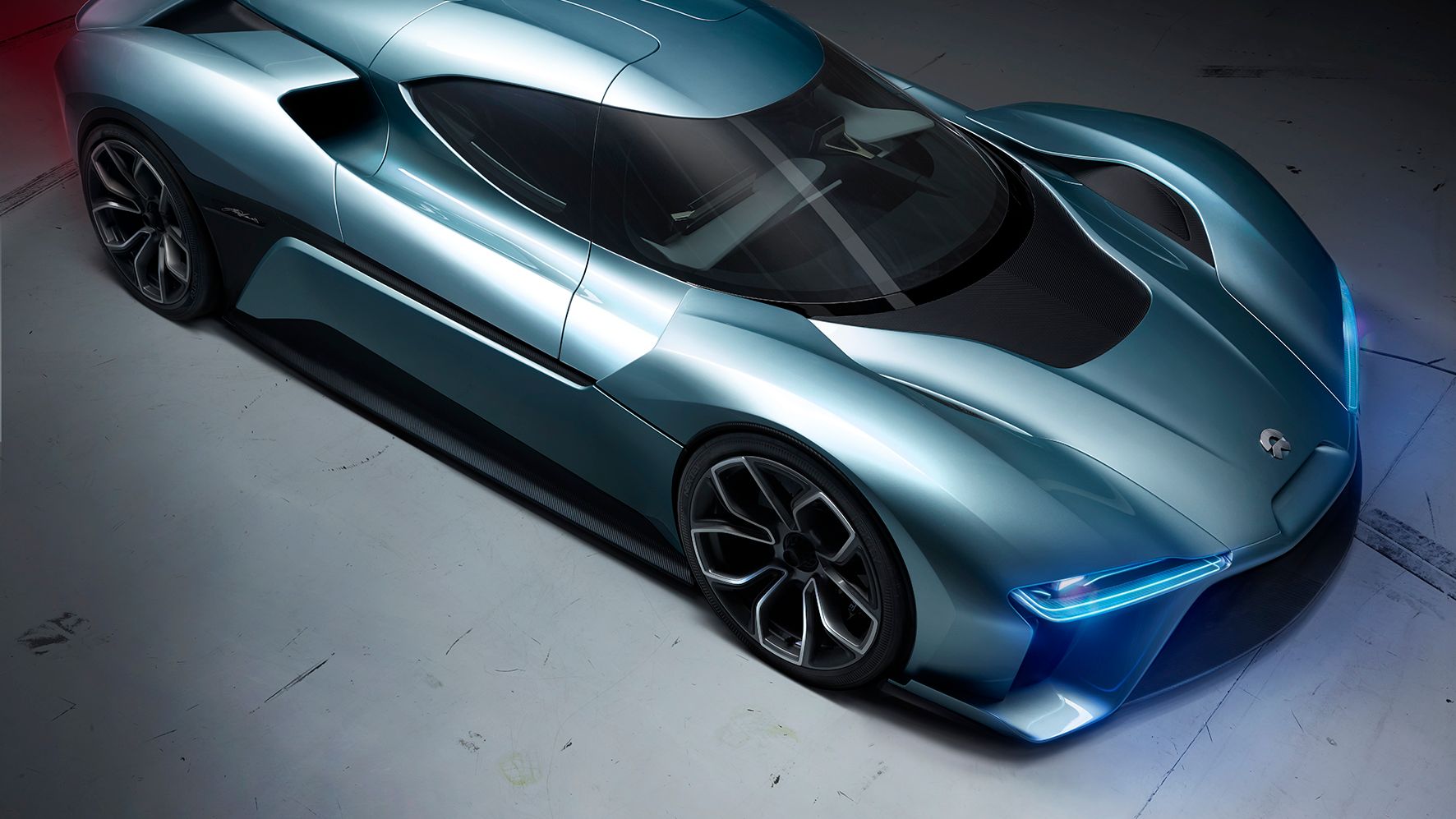 Der Elektroauto-Sportwagen „NIO EP9“