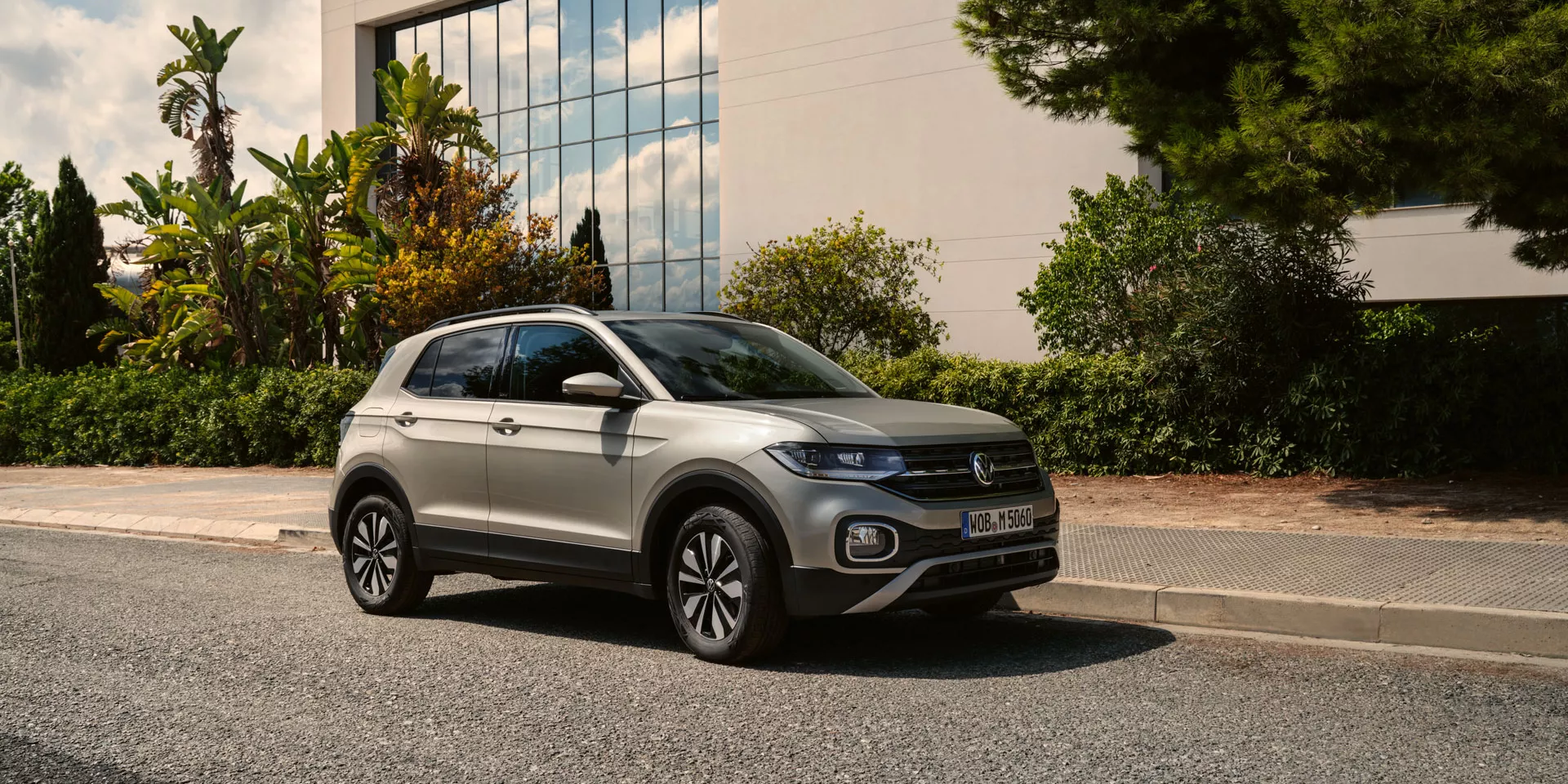 vw volkswagen tiguan allspace grau seite