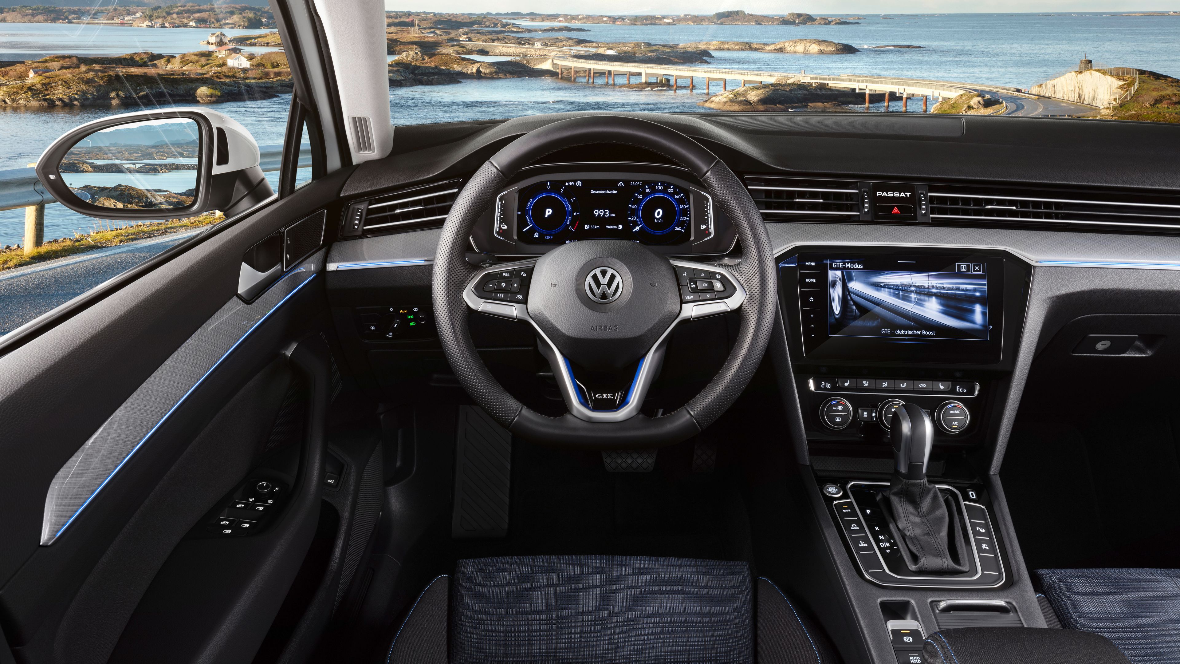 Digitales Cockpit im neuen Passat