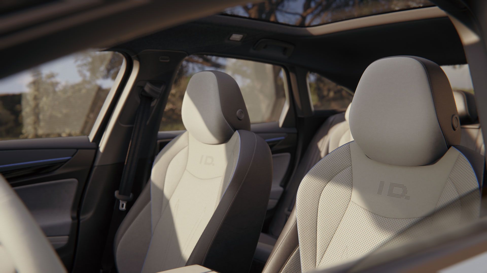 Detailansicht - VW ID.7 Sitze mit Massagefunktion